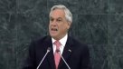 Así será la intervención del Presidente Piñera en Asamblea General de la ONU
