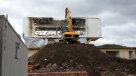 Los avances en la demolición del Estadio Municipal de Collao