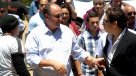 Ex futbolistas acompañaron a Javier Margas durante el funeral de su hijo