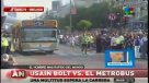 Usain Bolt le ganó el desafío a un bus en Buenos Aires