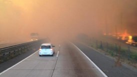 Así se ve la Autopista del Sol.