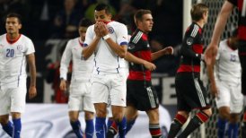 Chile cayó ante Alemania.