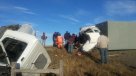 Un muerto y 2 heridos graves fue el saldo de accidente cerca de Puerto Natales