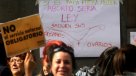 La protesta pro aborto en frontis del Minsal