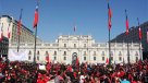 Protesta contra el aborto reunió a 2.500 personas frente a La Moneda
