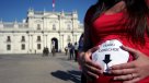 Más de 2.500 personas protestaron contra el aborto en La Moneda