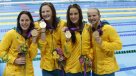 Equipo femenino de 4x100 libre de Australia batió el récord del mundo