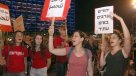 Miles de manifestantes protestaron en Tel Aviv contra la ofensiva militar en Gaza