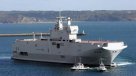 Francia detiene entrega de buques de guerra a Rusia