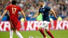 Francia lució su efectividad ante una desgastada selección de España