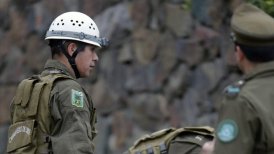 El hecho ocurrió en un sector de difícil acceso y se busca apoyo aéreo para el rescate.