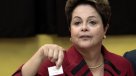 Dilma Rousseff votó convencida de que habrá una segunda vuelta