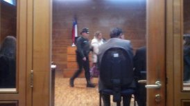 La audiencia se realiza en el Tribunal de Garantía de Rancagua.