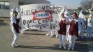 Trabajadores de Carozzi en San Bernardo cumplieron una semana en huelga