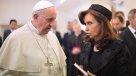 Cristina Fernández suspendió viaje al Vaticano junto a Michelle Bachelet