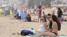 Baja afluencia de veraneantes en playas de Reñaca