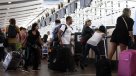 Aeropuerto de Santiago recibió a miles de pasajeros por fin de vacaciones