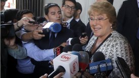 No corresponde que La Moneda informe de las diligencias que efectúa la Fiscalía, dijo la Mandataria.