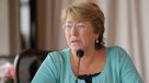 Encuesta Cadem: Rechazo a Bachelet duplicó su aprobación