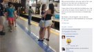 La historia de la foto en el metro de Brasil que se viralizó