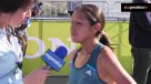 Inés Melchor analizó su triunfo en los 42K del Entel Maratón de Santiago