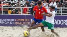 Chile venció a Bolivia y mantiene opciones de clasificar al Mundial de Fútbol Playa