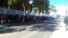 Las largas filas en el Estadio Zorros del Desierto por entradas para el duelo Cobreloa-Colo Colo