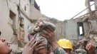 Bebé fue rescatado entre los escombros tras terremoto en Nepal