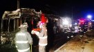 Intendencia se querelló por quema de dos buses del Transantiago