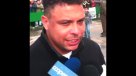 El ídolo brasileño Ronaldo conversó con la prensa en Temuco