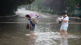 En la localidad de Liuye se registraron precipitaciones de 390 milímetros la semana pasada.