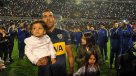 Carlos Tévez recibió una calurosa recepción de los hinchas de Boca Juniors