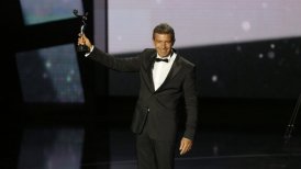 Antonio Banderas recibió el Premio de Honor 2015 en reconocimiento a su trayectoria profesional.