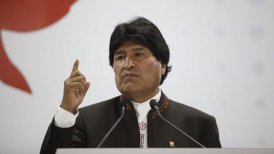 Morales dice que las demandas ya están en marcha, por tanto "no hay nada qué dialogar".