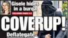 Giselle Bundchen intentó ocultar una cirugía plástica con un burka