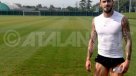 Pinilla regresó a los entrenamientos de Atalanta en medio de rumores de partida