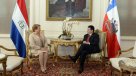 Presidenta Bachelet sostuvo encuentro con presidente paraguayo Horacio Cartes