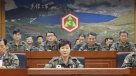 Presidenta surcoreana exigió disculpas a Pyongyang en plena crisis militar