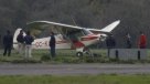 Avioneta se despistó en el Aeródromo de Tobalaba
