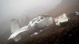 La avioneta se estrelló con el cerro Mirador de la capital peruana.