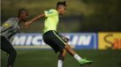 Neymar debió abandonar práctica de Brasil por molestias físicas