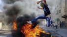 Palestinos se enfrentaron a policía israelí en Cisjordania