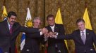 Santos y Maduro pactaron normalización gradual de pasos fronterizos