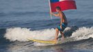 El chileno Lucas Retamales clasificó a segunda ronda de mundial de surf adaptado