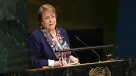 Bachelet ante la ONU: Chile alienta los caminos del diálogo
