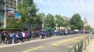 Marchas en todo Chile marcan primer día de paro en la Junji