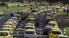 Taxistas vuelven a protestar contra Uber en Río de Janeiro