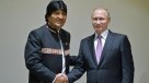 Putin expresó a Bolivia su interés en cooperar en gas, armas y energía nuclear
