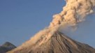 Espectaculares erupciones del volcán Colima en México