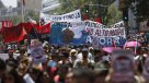 Organizaciones sociales marchan contra el proyecto hidroeléctrico Alto Maipo